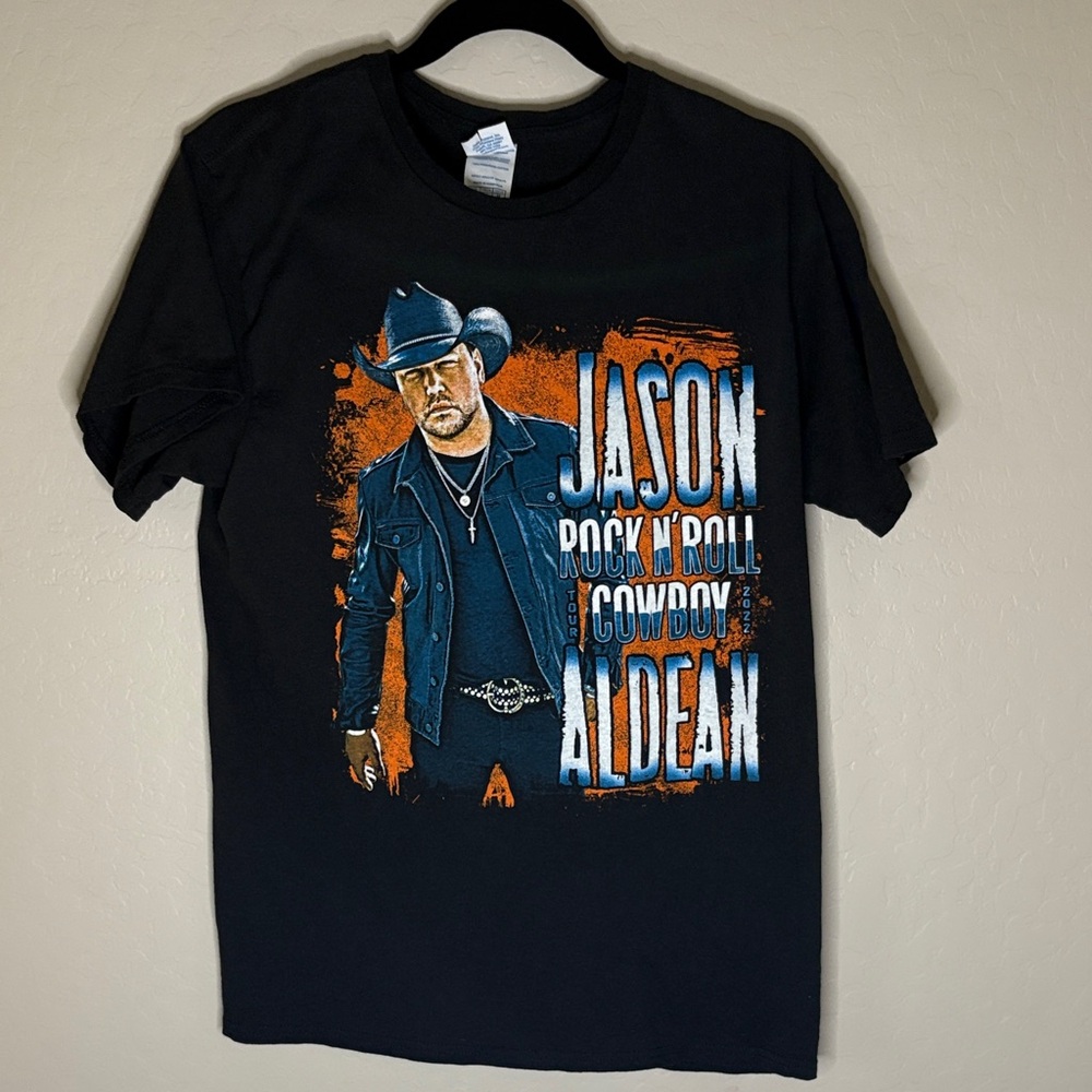 Jason Aldean 2022 Rock n Roll Cowboy Tour Tee